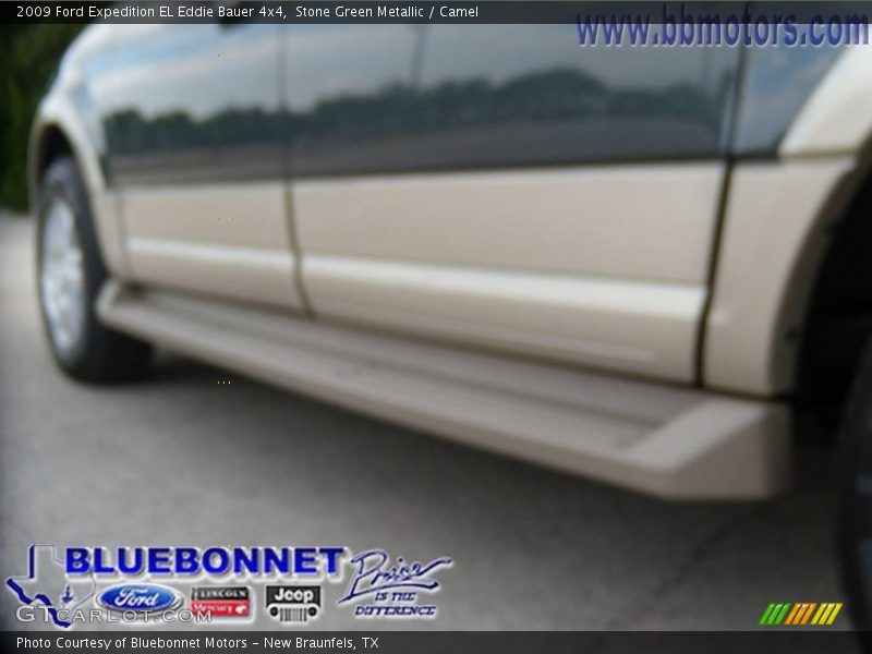 Stone Green Metallic / Camel 2009 Ford Expedition EL Eddie Bauer 4x4