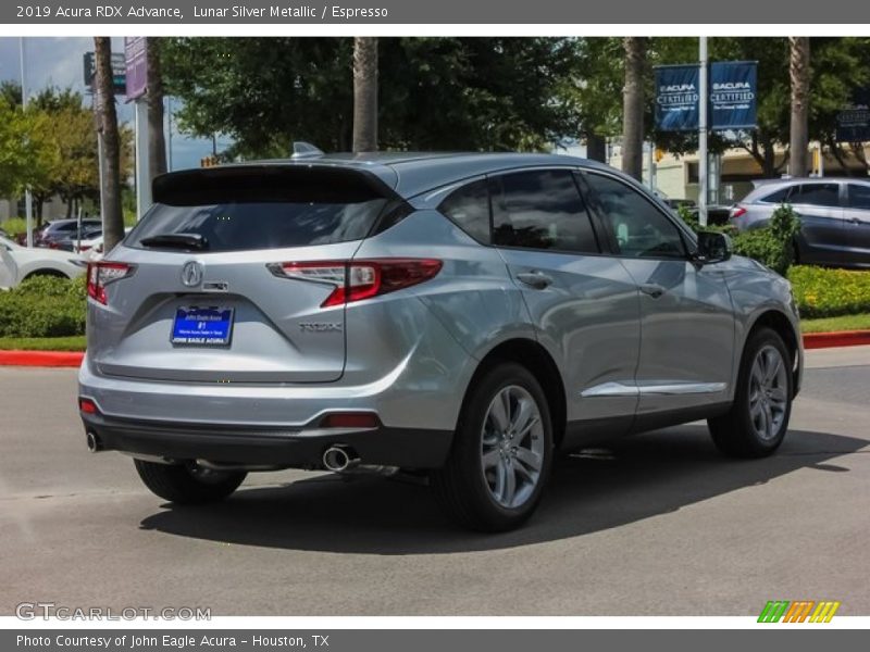 Lunar Silver Metallic / Espresso 2019 Acura RDX Advance