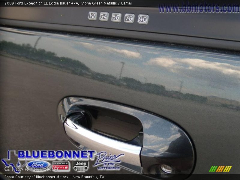 Stone Green Metallic / Camel 2009 Ford Expedition EL Eddie Bauer 4x4