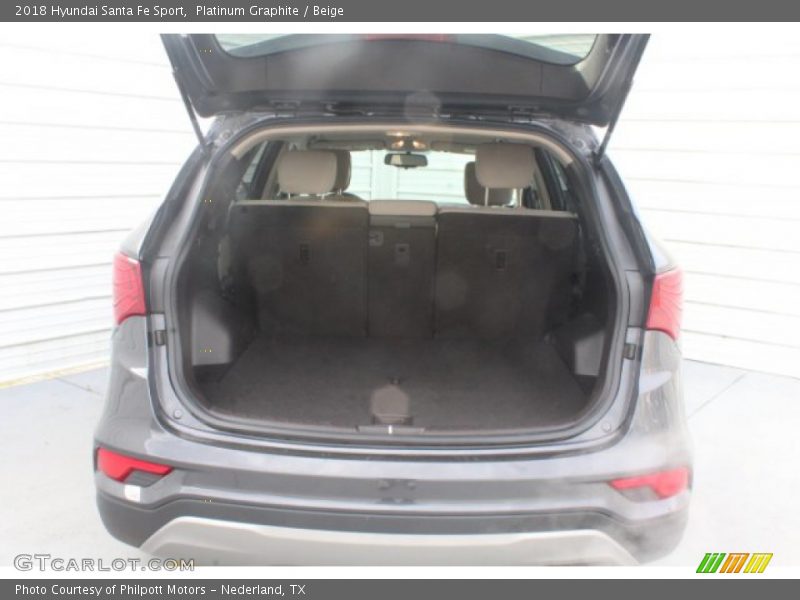 Platinum Graphite / Beige 2018 Hyundai Santa Fe Sport