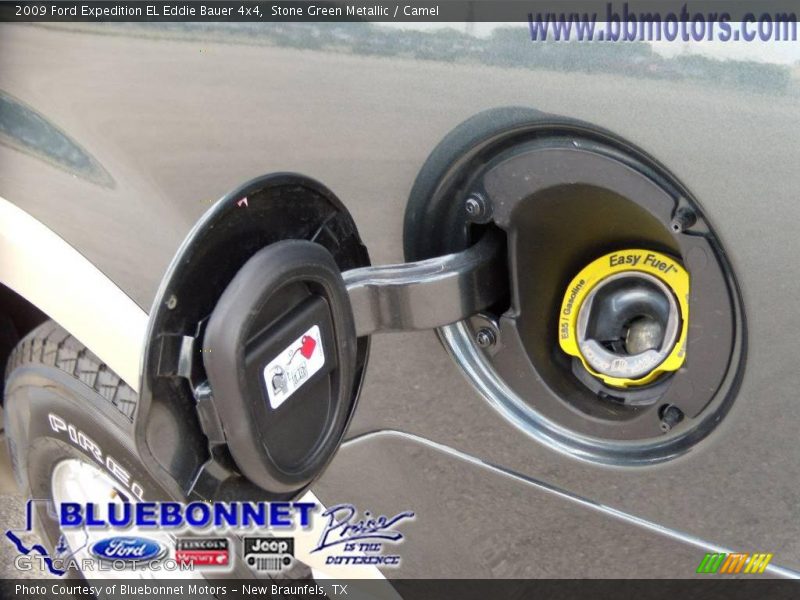 Stone Green Metallic / Camel 2009 Ford Expedition EL Eddie Bauer 4x4