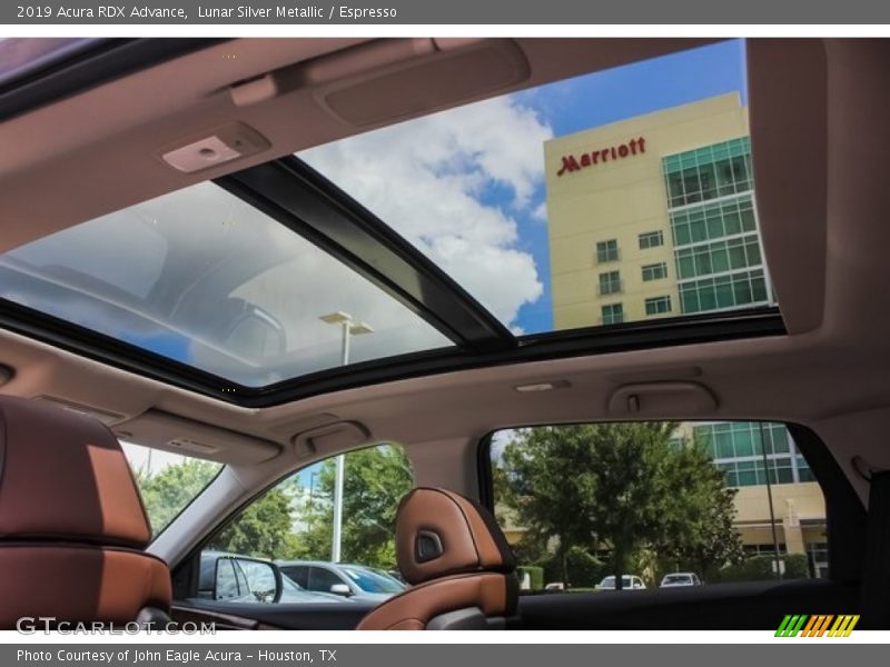 Lunar Silver Metallic / Espresso 2019 Acura RDX Advance