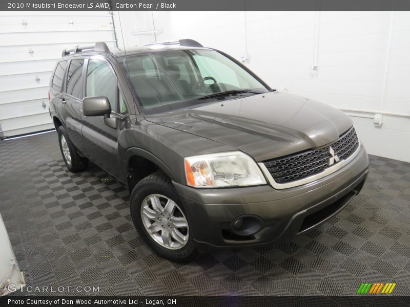 Carbon Pearl / Black 2010 Mitsubishi Endeavor LS AWD