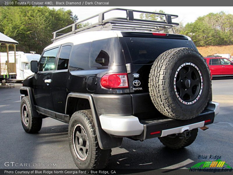 Black Diamond / Dark Charcoal 2008 Toyota FJ Cruiser 4WD