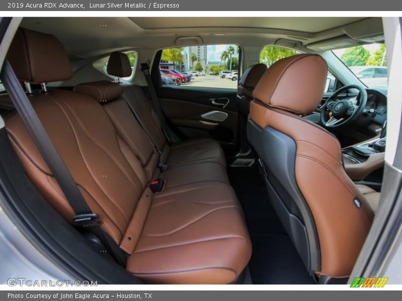 Lunar Silver Metallic / Espresso 2019 Acura RDX Advance