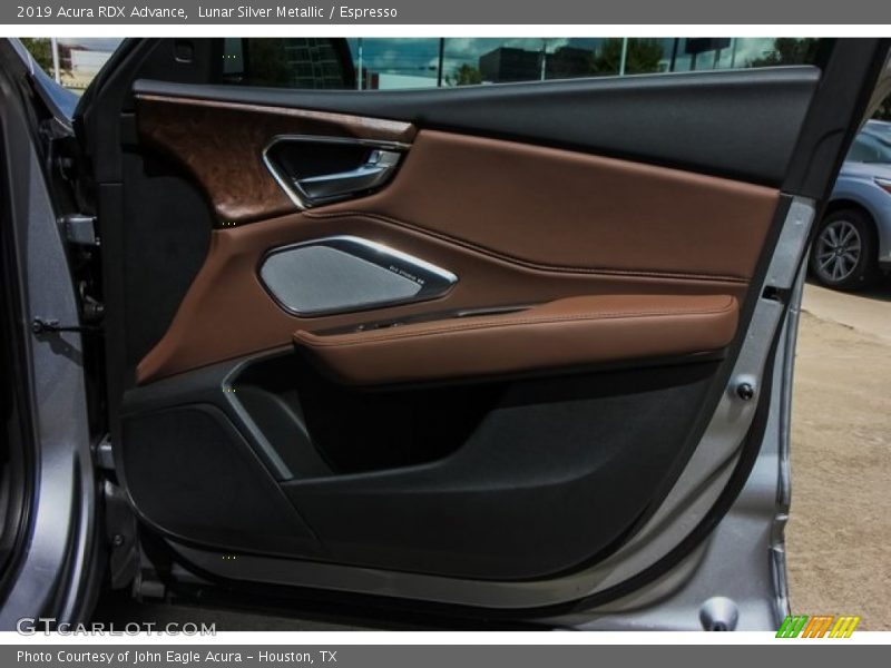 Lunar Silver Metallic / Espresso 2019 Acura RDX Advance