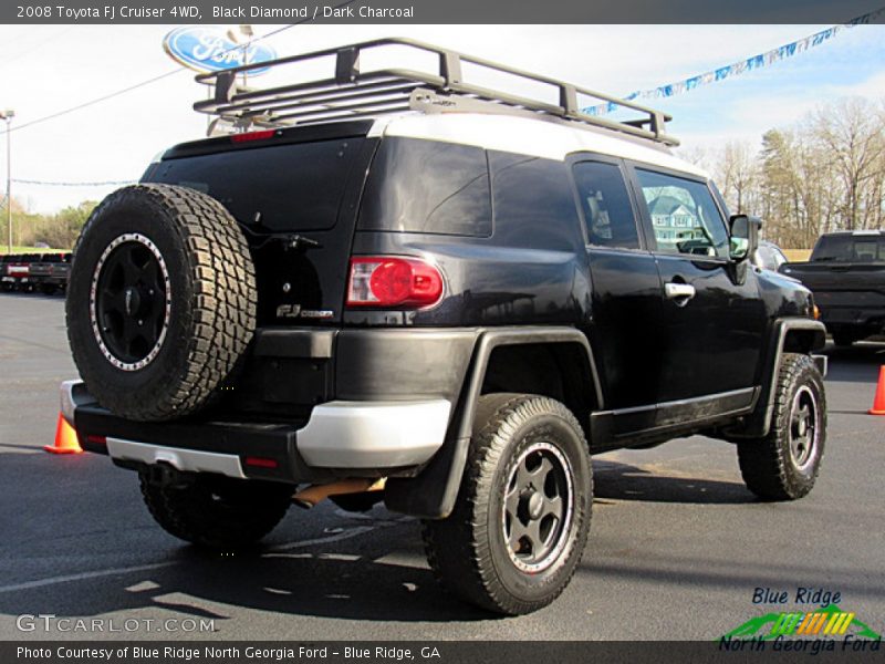 Black Diamond / Dark Charcoal 2008 Toyota FJ Cruiser 4WD