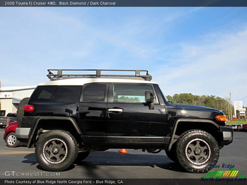 Black Diamond / Dark Charcoal 2008 Toyota FJ Cruiser 4WD