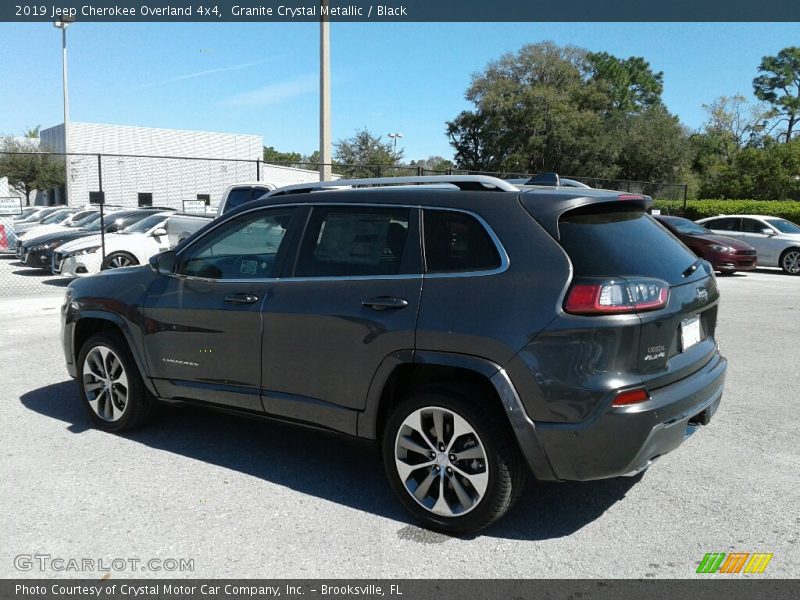 Granite Crystal Metallic / Black 2019 Jeep Cherokee Overland 4x4