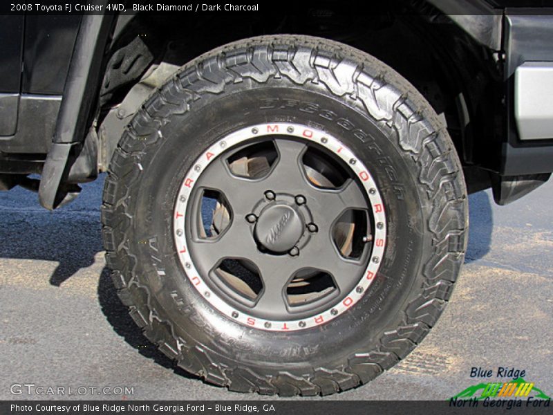 Black Diamond / Dark Charcoal 2008 Toyota FJ Cruiser 4WD