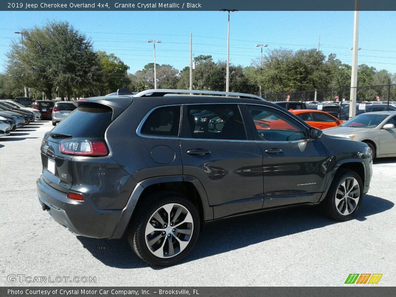 Granite Crystal Metallic / Black 2019 Jeep Cherokee Overland 4x4