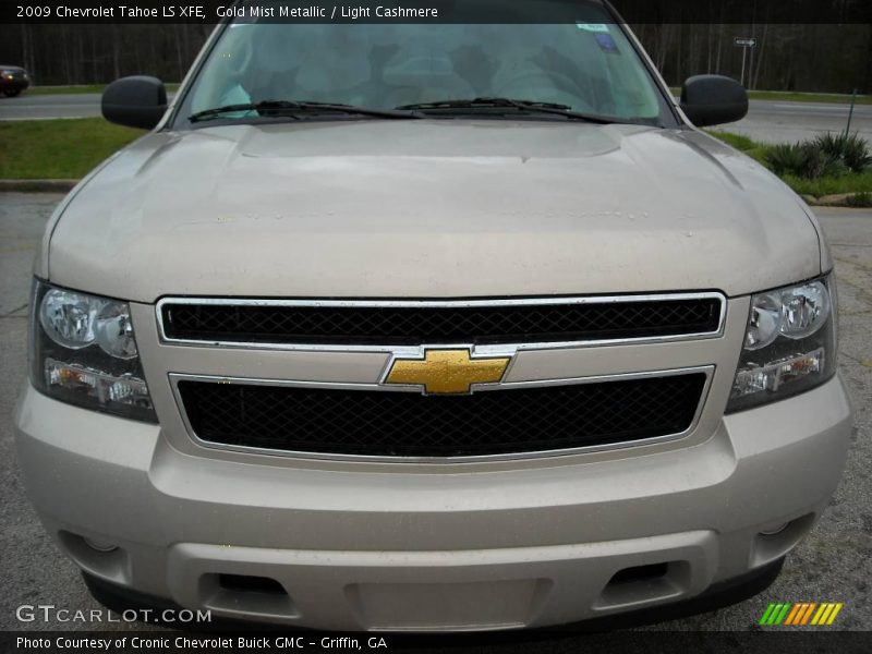 Gold Mist Metallic / Light Cashmere 2009 Chevrolet Tahoe LS XFE