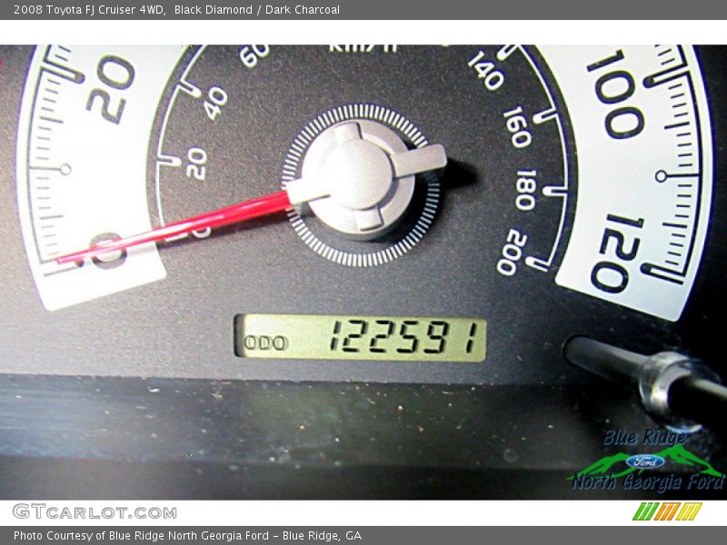 Black Diamond / Dark Charcoal 2008 Toyota FJ Cruiser 4WD