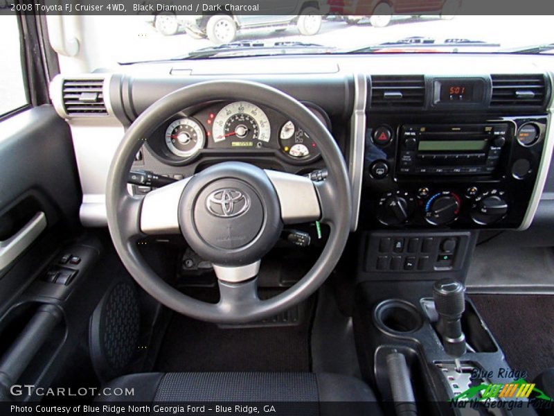 Black Diamond / Dark Charcoal 2008 Toyota FJ Cruiser 4WD