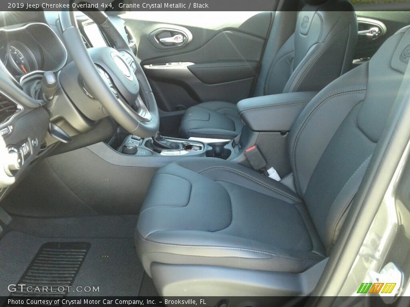 Granite Crystal Metallic / Black 2019 Jeep Cherokee Overland 4x4