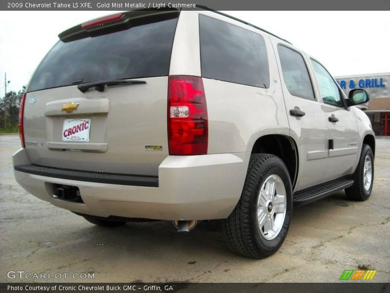 Gold Mist Metallic / Light Cashmere 2009 Chevrolet Tahoe LS XFE