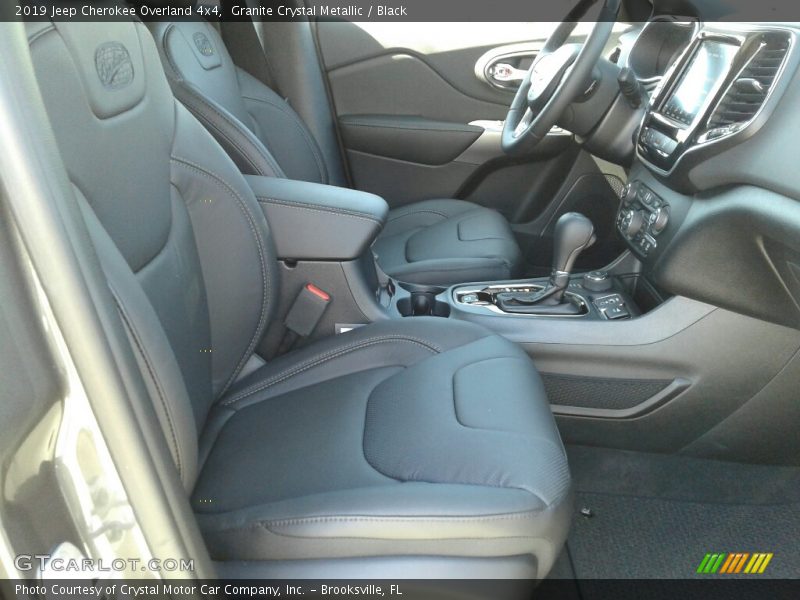 Granite Crystal Metallic / Black 2019 Jeep Cherokee Overland 4x4
