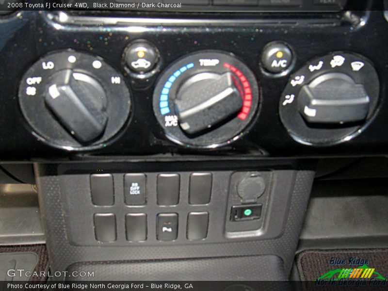 Black Diamond / Dark Charcoal 2008 Toyota FJ Cruiser 4WD