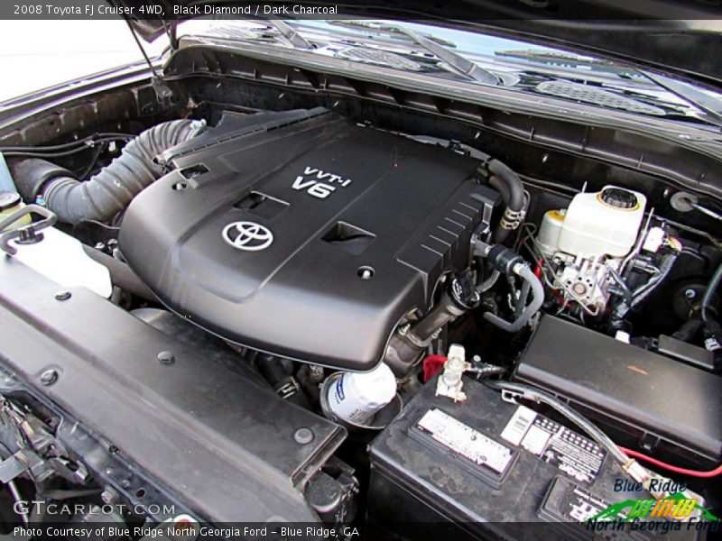 Black Diamond / Dark Charcoal 2008 Toyota FJ Cruiser 4WD