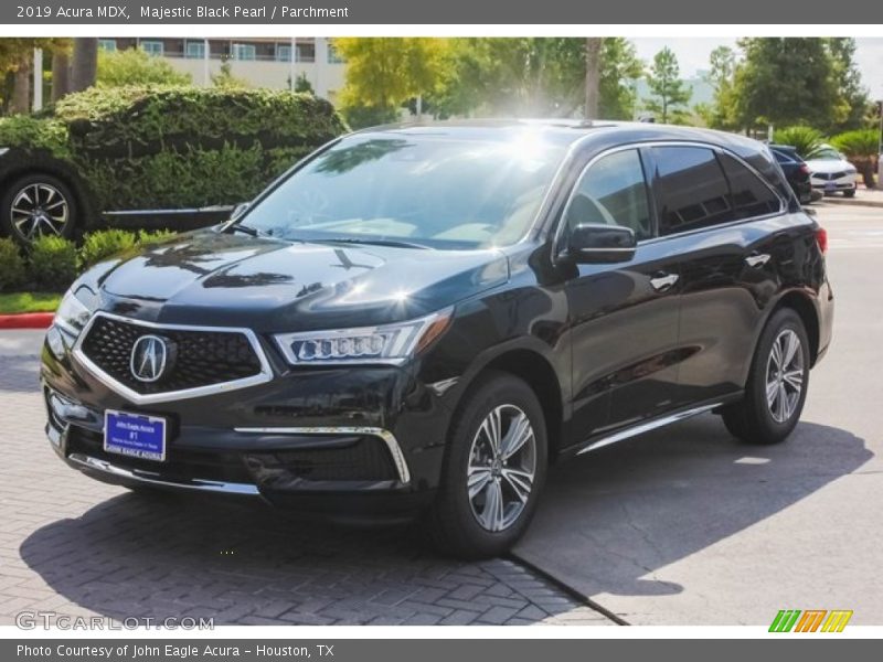 Majestic Black Pearl / Parchment 2019 Acura MDX