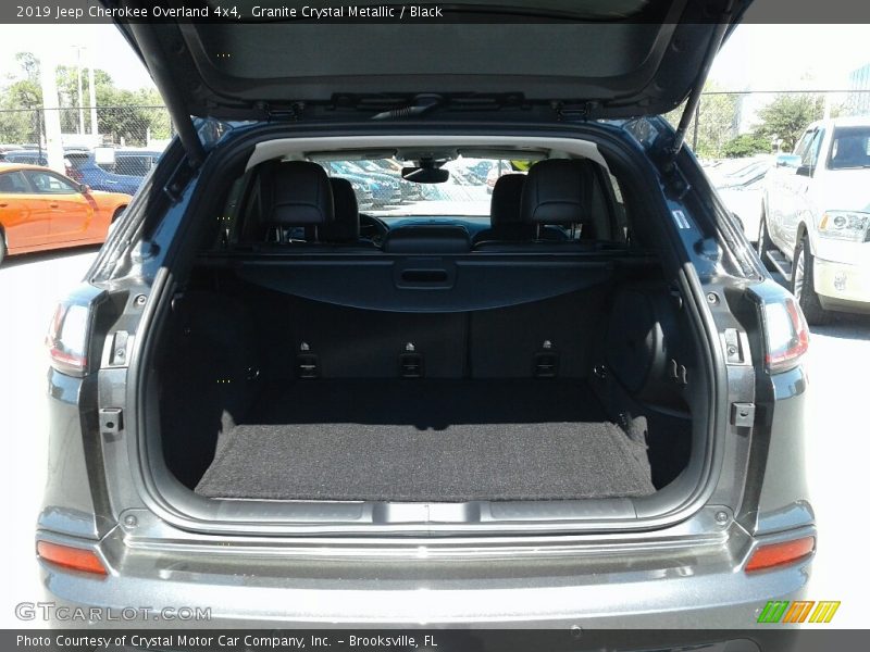 Granite Crystal Metallic / Black 2019 Jeep Cherokee Overland 4x4