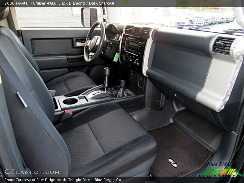 Black Diamond / Dark Charcoal 2008 Toyota FJ Cruiser 4WD