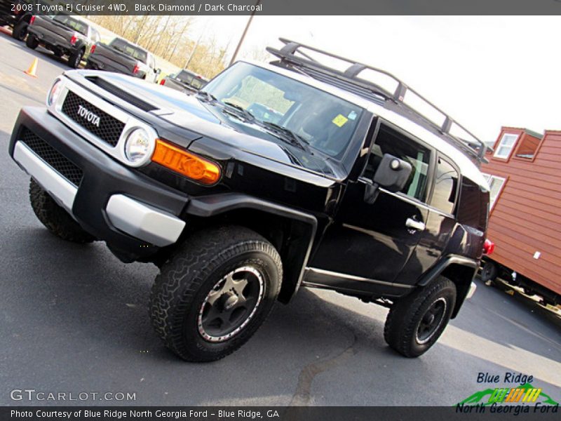 Black Diamond / Dark Charcoal 2008 Toyota FJ Cruiser 4WD