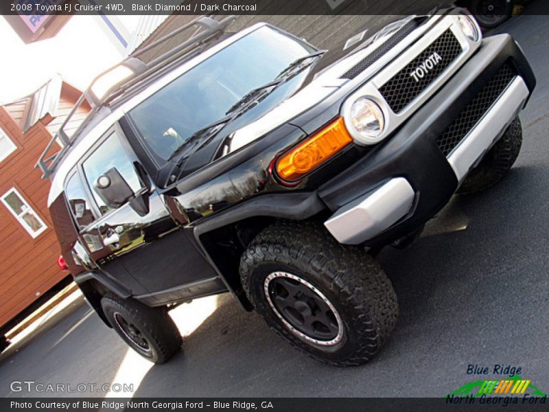 Black Diamond / Dark Charcoal 2008 Toyota FJ Cruiser 4WD