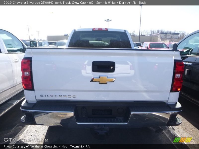 Summit White / Dark Ash/Jet Black 2019 Chevrolet Silverado 2500HD Work Truck Crew Cab 4WD