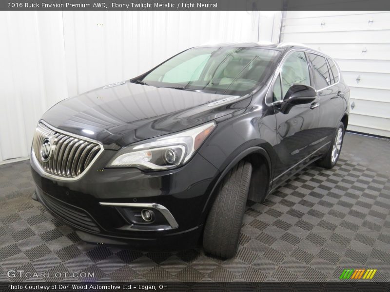 Ebony Twilight Metallic / Light Neutral 2016 Buick Envision Premium AWD