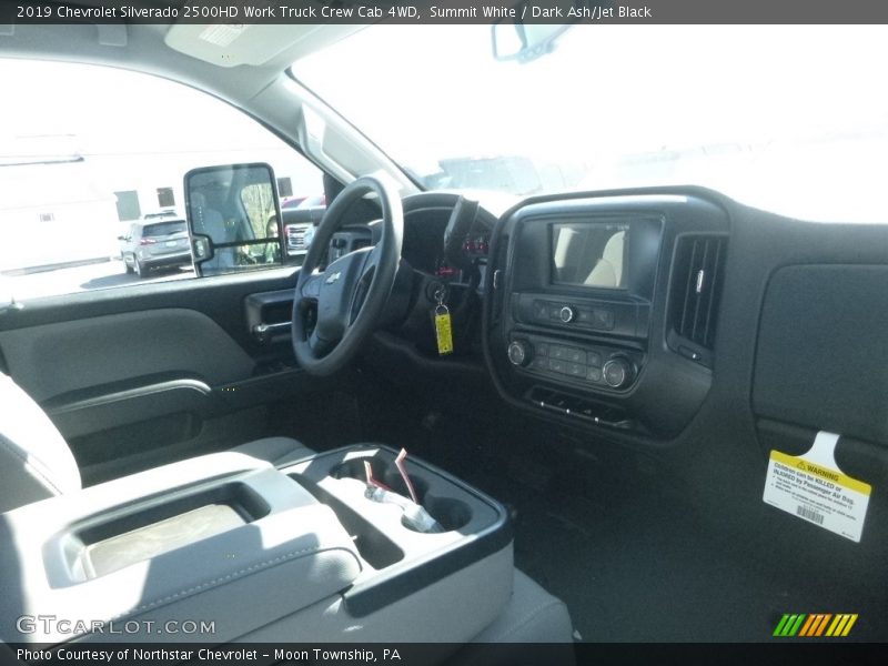 Summit White / Dark Ash/Jet Black 2019 Chevrolet Silverado 2500HD Work Truck Crew Cab 4WD