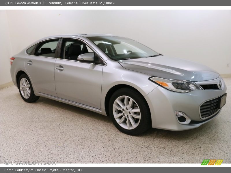 Celestial Silver Metallic / Black 2015 Toyota Avalon XLE Premium