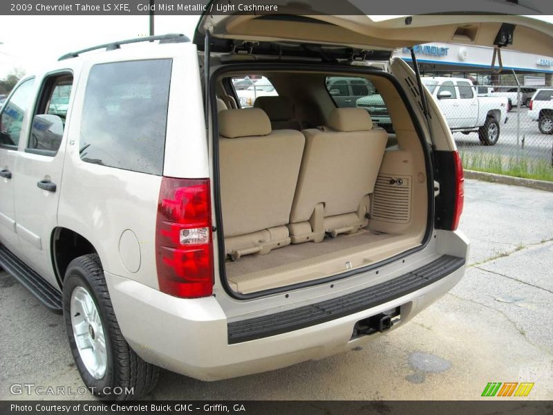 Gold Mist Metallic / Light Cashmere 2009 Chevrolet Tahoe LS XFE