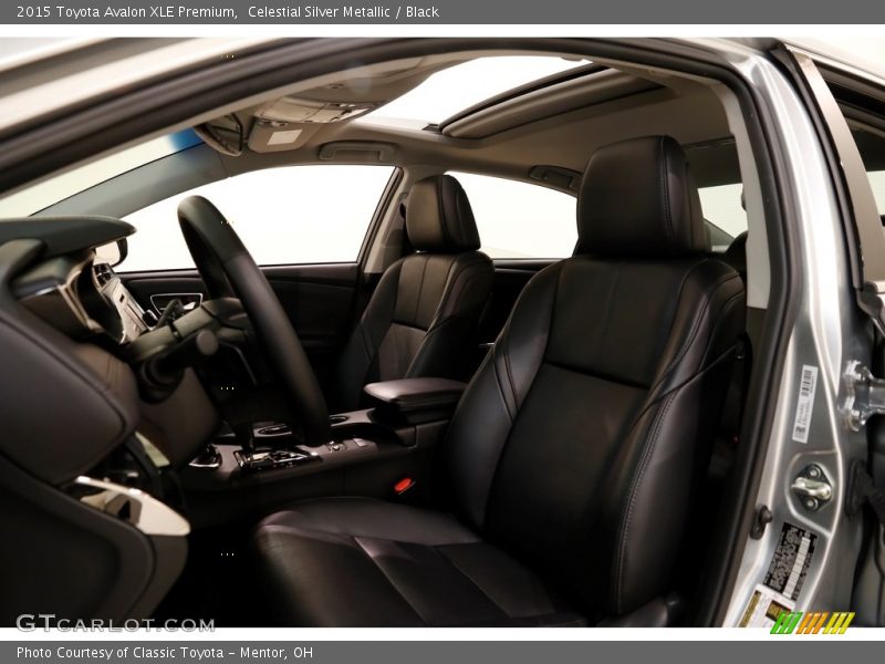 Celestial Silver Metallic / Black 2015 Toyota Avalon XLE Premium