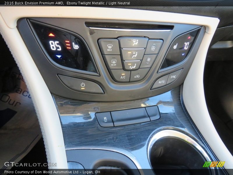 Ebony Twilight Metallic / Light Neutral 2016 Buick Envision Premium AWD