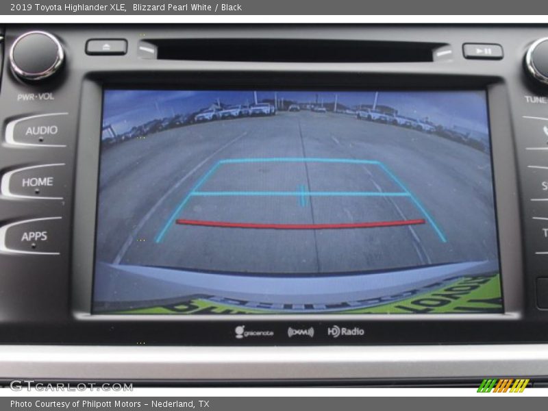 Blizzard Pearl White / Black 2019 Toyota Highlander XLE