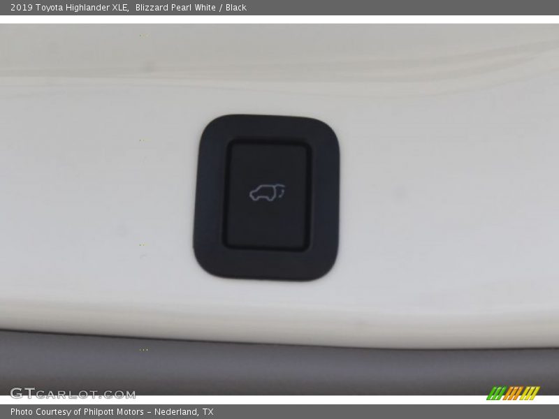 Blizzard Pearl White / Black 2019 Toyota Highlander XLE