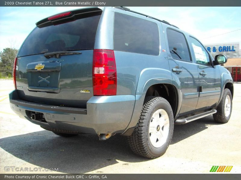 Blue Granite Metallic / Ebony 2009 Chevrolet Tahoe Z71