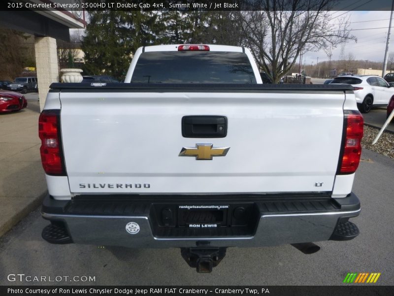 Summit White / Jet Black 2015 Chevrolet Silverado 2500HD LT Double Cab 4x4