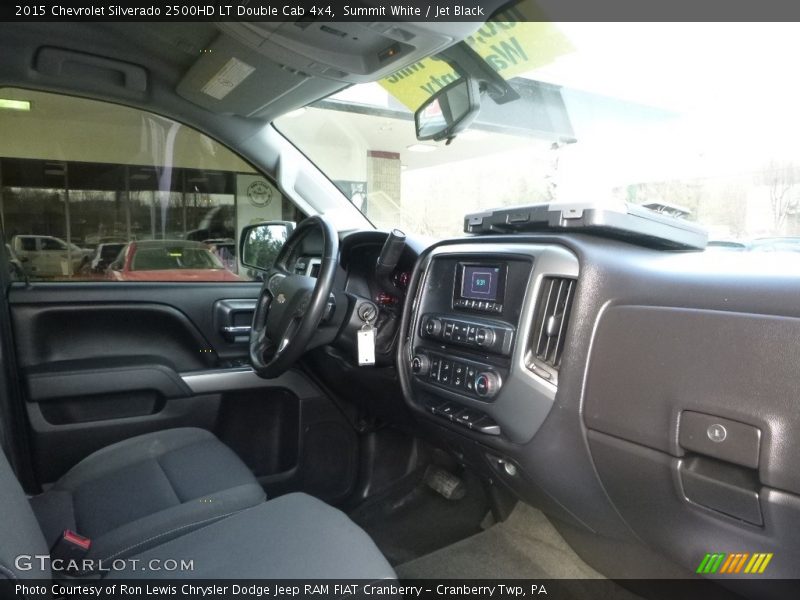 Summit White / Jet Black 2015 Chevrolet Silverado 2500HD LT Double Cab 4x4
