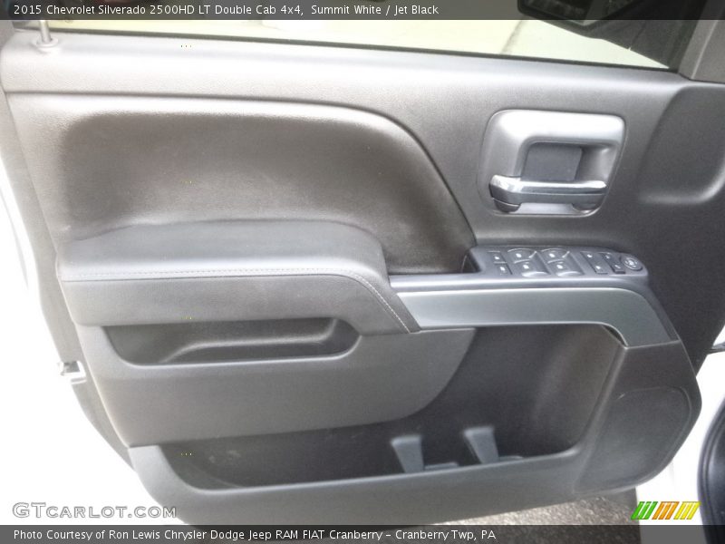 Summit White / Jet Black 2015 Chevrolet Silverado 2500HD LT Double Cab 4x4