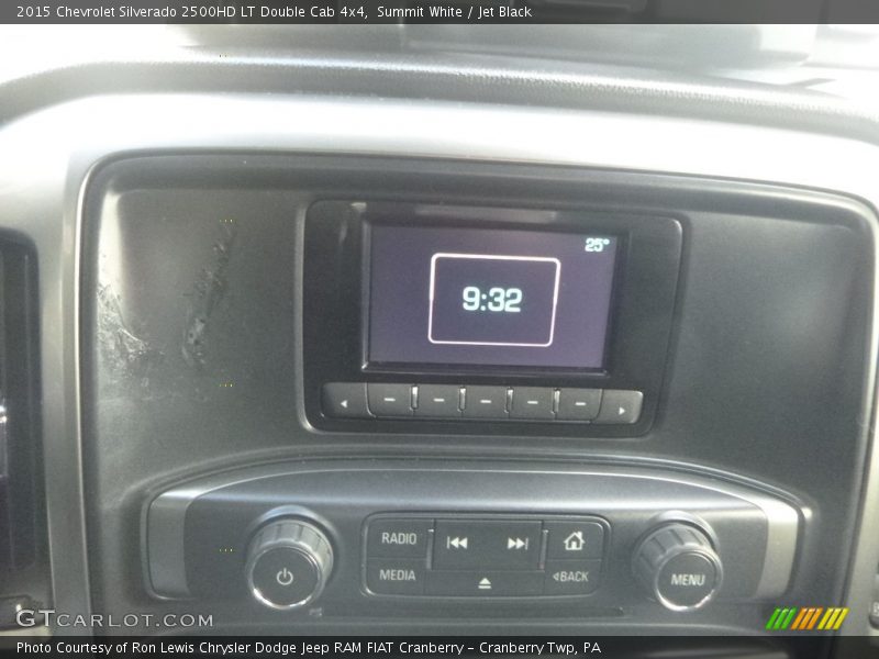 Summit White / Jet Black 2015 Chevrolet Silverado 2500HD LT Double Cab 4x4