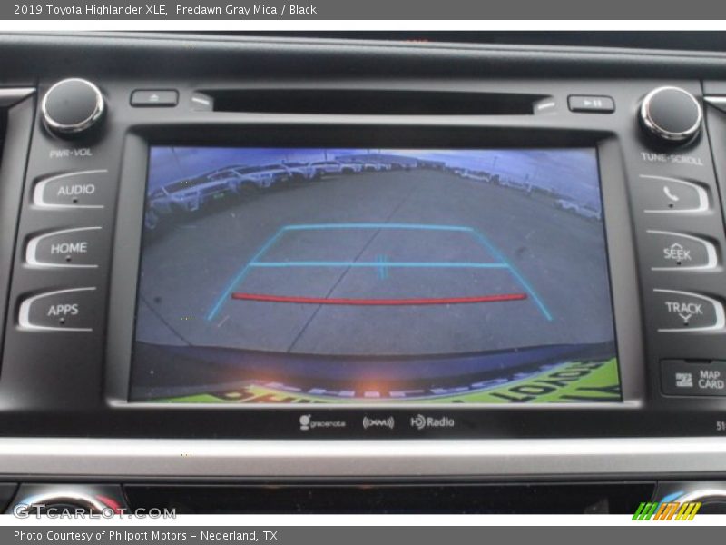 Predawn Gray Mica / Black 2019 Toyota Highlander XLE