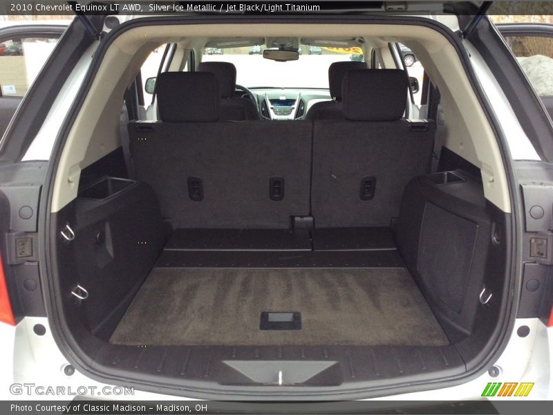 Silver Ice Metallic / Jet Black/Light Titanium 2010 Chevrolet Equinox LT AWD