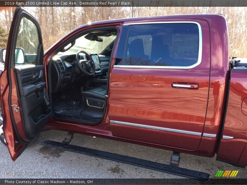 Delmonico Red Pearl / Black 2019 Ram 1500 Limited Crew Cab 4x4