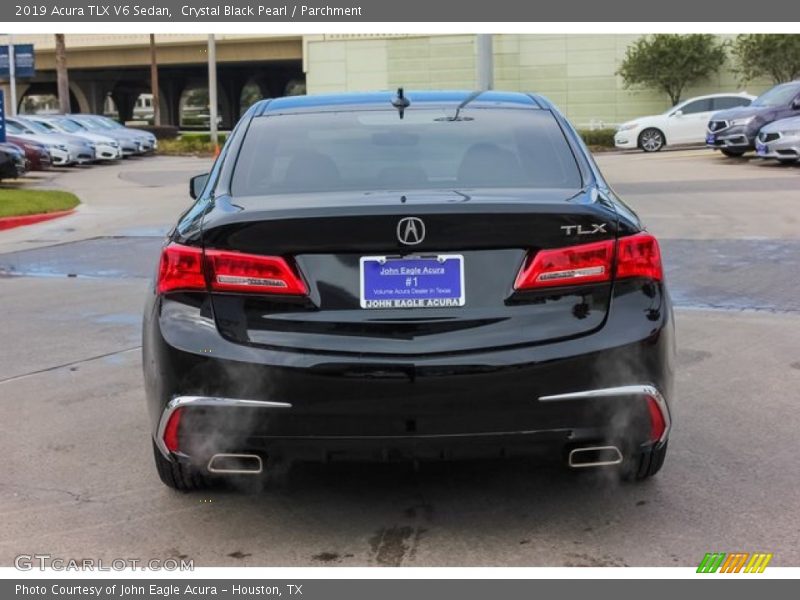 Crystal Black Pearl / Parchment 2019 Acura TLX V6 Sedan