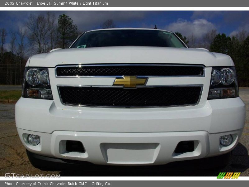 Summit White / Light Titanium 2009 Chevrolet Tahoe LT