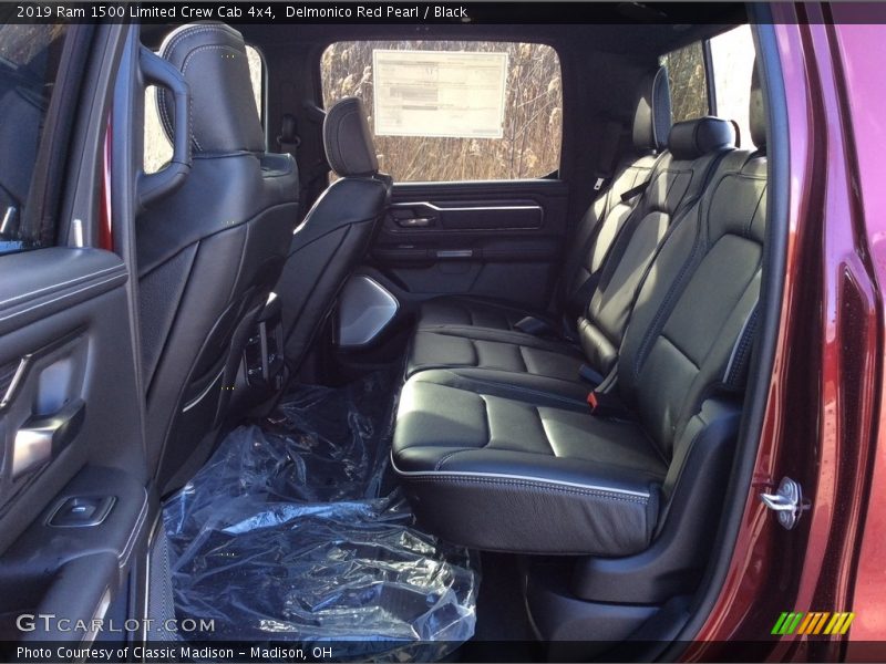 Delmonico Red Pearl / Black 2019 Ram 1500 Limited Crew Cab 4x4