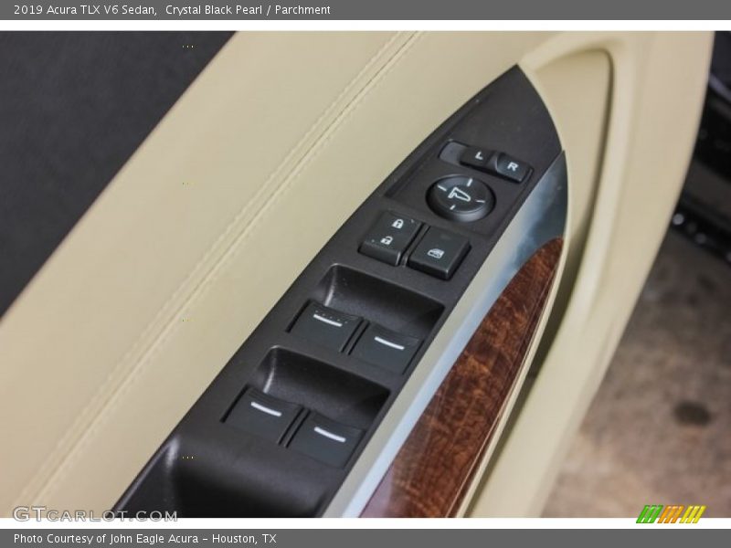 Crystal Black Pearl / Parchment 2019 Acura TLX V6 Sedan