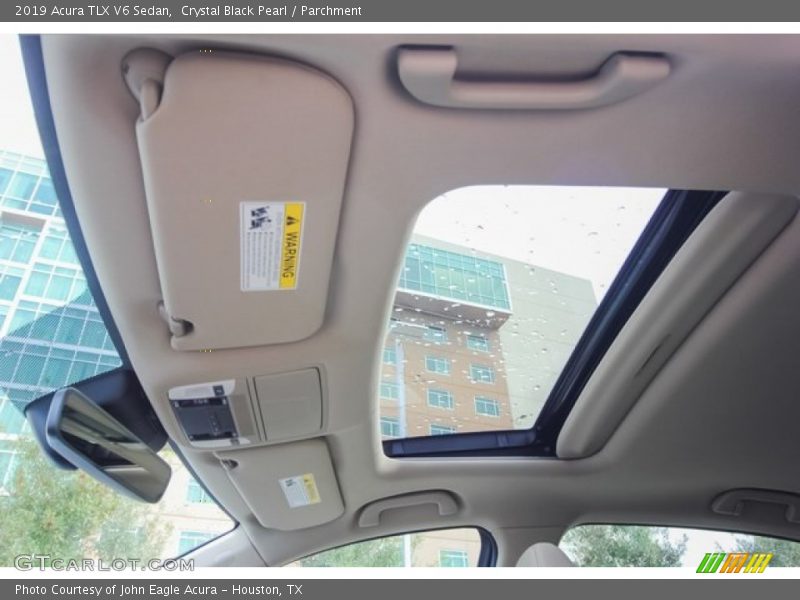 Crystal Black Pearl / Parchment 2019 Acura TLX V6 Sedan